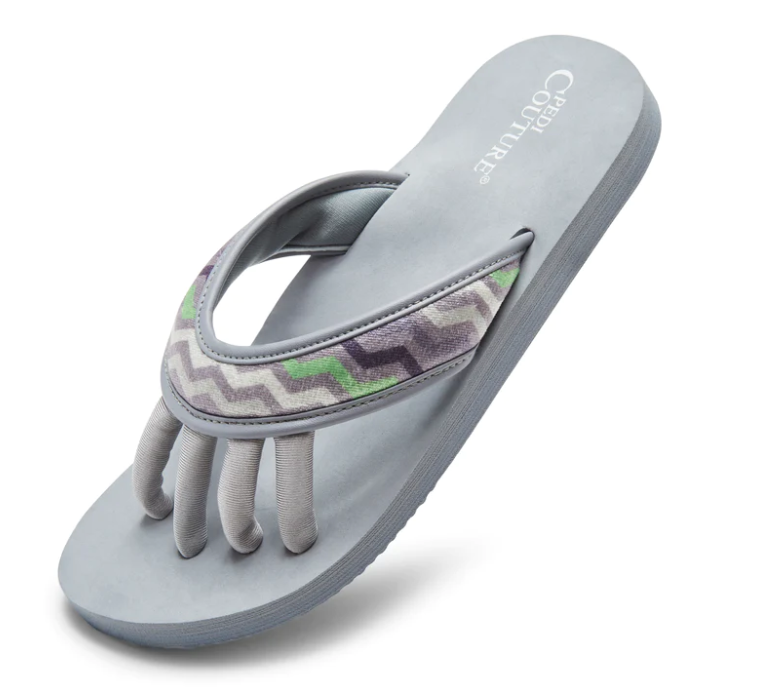 Pedi Couture Toe Separator Sandals for Women Foam Sole Sandals Prevents  Smudging Yoga Toe Separators Arch Support 